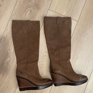 Frye Paige Wedge X Stitch